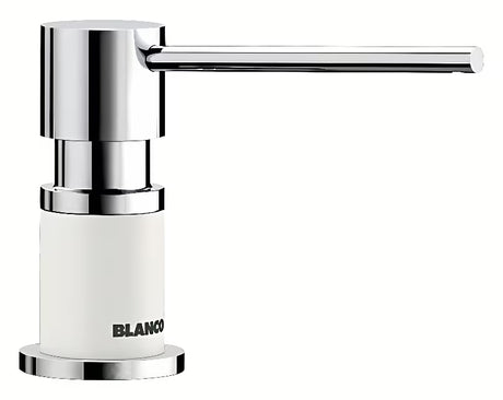 Belo-krom dozator detergenta  Blanco Lato z zgornjim polnjenjem