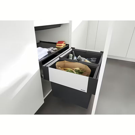 Vgradni koš za smeti Blanco Select II z dvema posodama in sprednjim izvlekom pro za omarico 60 cm