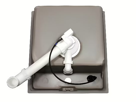 Granitno pomivalno korito Blanco Dalago 45 za delovni pult v beli barvi soft