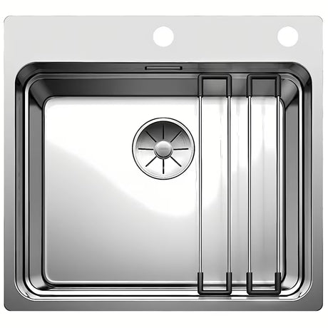 Nerjavno pomivalno korito Blanco Etagon 500-IF/A 540x500 mm v svilnatem sijaju