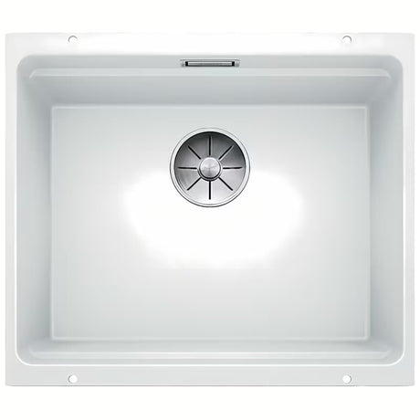 Blanco Etagon 500-U granitno kuhinjsko enojno korito v beli barvi pro spodnja montaža pod pult