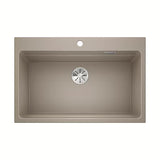 Granitni pomivalno korito Blanco Etagon 8 u boji tartufo pro ugradnja odozgo za delovni pult