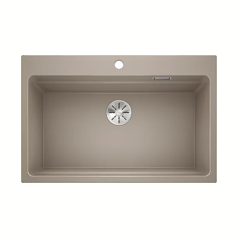 Granitni pomivalno korito Blanco Etagon 8 u boji tartufo pro ugradnja odozgo za delovni pult