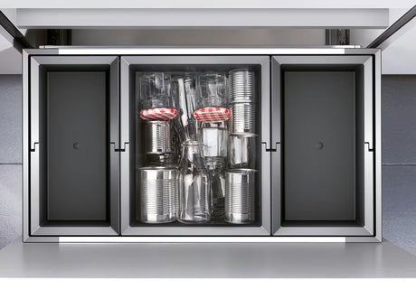 Koš za Smeti sortirnik za ladicu Blanco Flexon II 80/3 s okvirom i visećim posudama