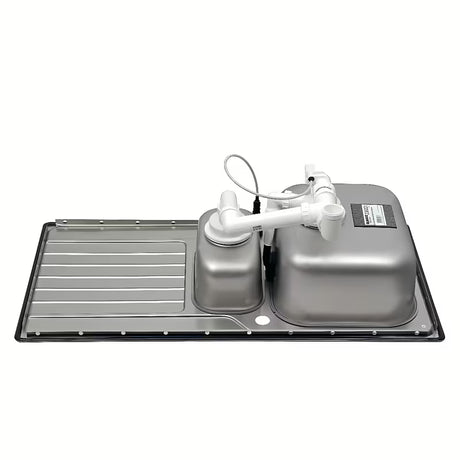 Pomivalno korito Blanco za delovni pult s ocjeđivačem i obostranom izvedbom