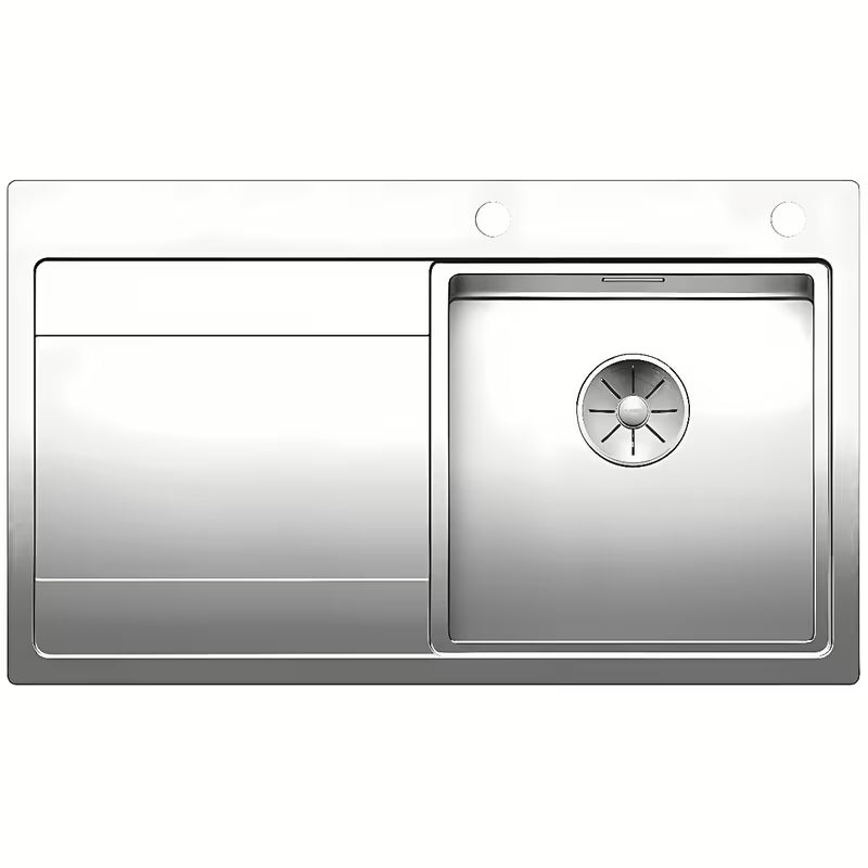 Inox pomivalno korito Blanco Divon II-IF s ocjednom plohom, desna orijentacija, svilenkasti sjaj