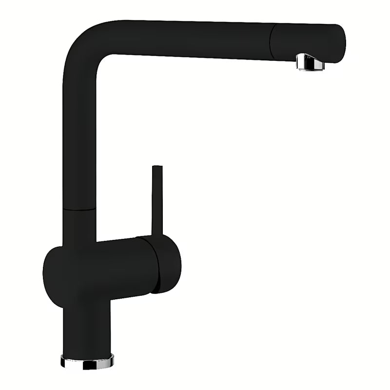 Blanco Linus armatura za pomivalno korito u crnoj boji sa Silgranit-look površinom