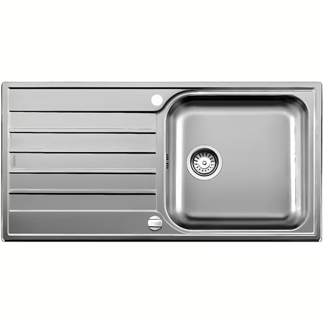 Blanco Livit XL 6 S inox pomivalno korito z odcejalnikom, krtačena površina, za vgradnjo od zgoraj