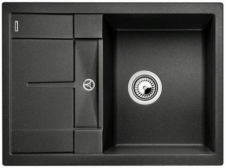 Blanco Metra 45 S Compact granitno pomivalno korito z odcejalnikom, antracit, zgornja montaža