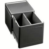 Sivi koš za smeti Blanco sorter pro za kuhinjski ormarić s jednostavnom montažom