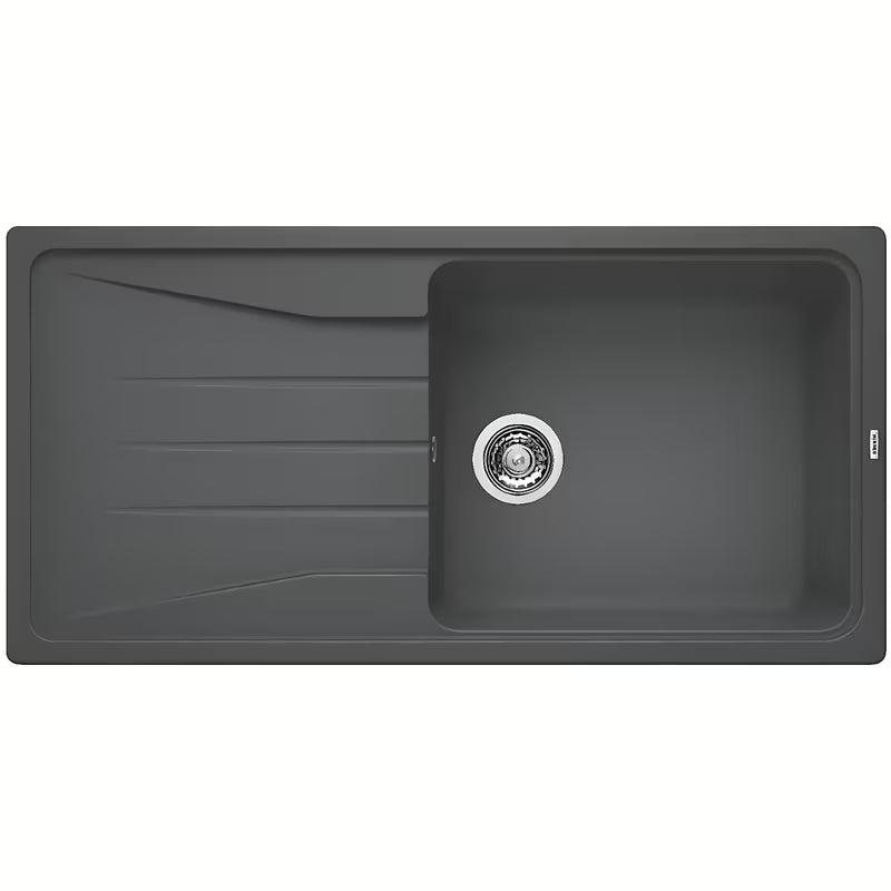 Granitni pomivalno korito Blanco Sona XL 6 S ocjednom plohom u boji siva stijena