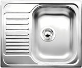 Inox pomivalno korito Blanco Tipo 45 s ocjednom plohom u izvedbi prirodni sjaj pro ugradnja odozgo.