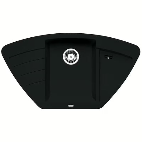 Blanco Zia 9 E kotni granitno pomivalno korito antracit pro zgornja montaža za delovni pult