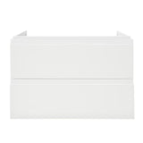Cersanit Dormo viseča omarica s keramičnim umivalnikom v beli sijajni izvedbi 80x37,5x62 cm