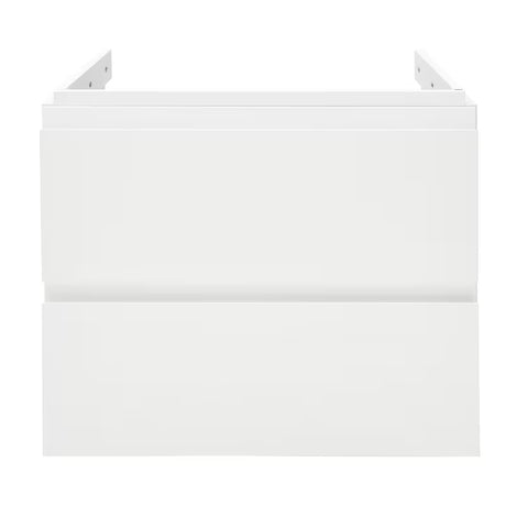Cersanit Dormo viseča omarica s keramičnim umivalnikom v beli sijajni izvedbi 60x37,5x62 cm