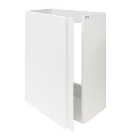 Cersanit Dormo viseča omarica s keramičnim umivalnikom 40x21,5x64 cm v beli sijajni izvedbi