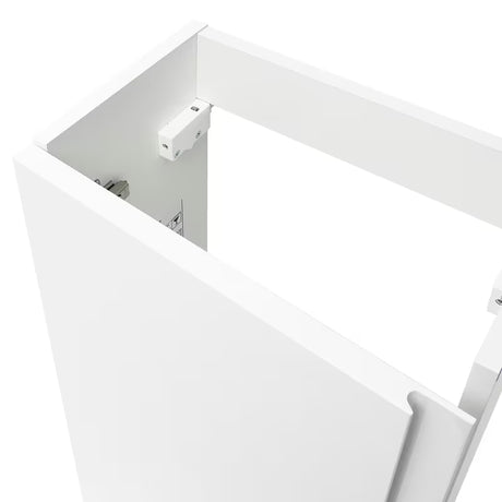 Cersanit Dormo viseča omarica s keramičnim umivalnikom 40x21,5x64 cm v beli sijajni izvedbi
