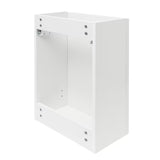 Cersanit Dormo viseča omarica s keramičnim umivalnikom 40x21,5x64 cm v beli sijajni izvedbi
