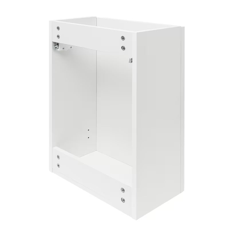 Cersanit Dormo viseča omarica s keramičnim umivalnikom 40x21,5x64 cm v beli sijajni izvedbi