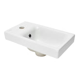 Cersanit Dormo viseča ormarić s keramičkim umivaonikom 40x21,5x64 cm u bijelom sjaju