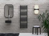 Električni radiator Cordivari Lisa black v črni mat barvi z digitalnim termostatom