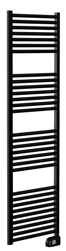 Električni radiator Cordivari Lisa 120x50 cm v črni mat barvi z digitalnim termostatom