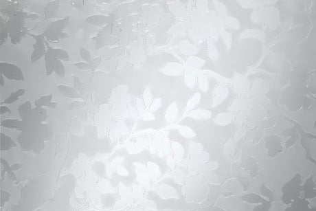 Prozirna statička dekorativna folija d-c-fix Spring za staklene površine pro više privatnosti.