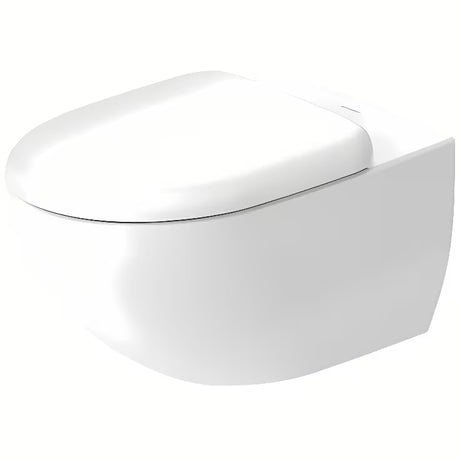 Duravit Architec viseča WC školjka v beli barvi v izvedbi Rimless brez splakovalnega kroga