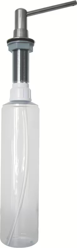 Kromiran dozator detergenta  Franke Basic z zgornjim polnjenjem in prostornino 500 ml.