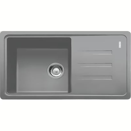 Granitni pomivalno korito Franke BSG 611-78/39 z odcejalnikom v barvi siv kamen