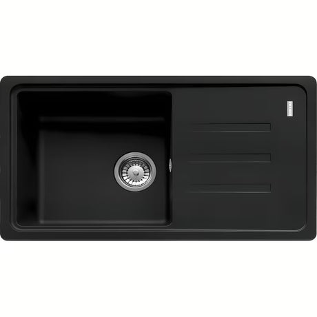 Franke Malta fragranitni pomivalno korito z odcejalnikom 780 mm v mat črni barvi