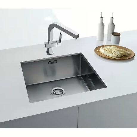 Nerjavno jekleni pomivalno korito Franke Bxx 210/110-45 49x45 cm pro za montažo za delovni pult