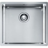 Inox kuhinjski enojno korito Franke Bxx 210/110-54 pro za ugradnju za delovni pult