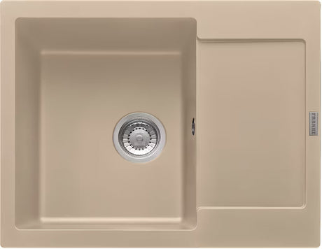 Granitno pomivalno korito Franke MRG 611-62 z odcejalnikom v barvi peščeni melir