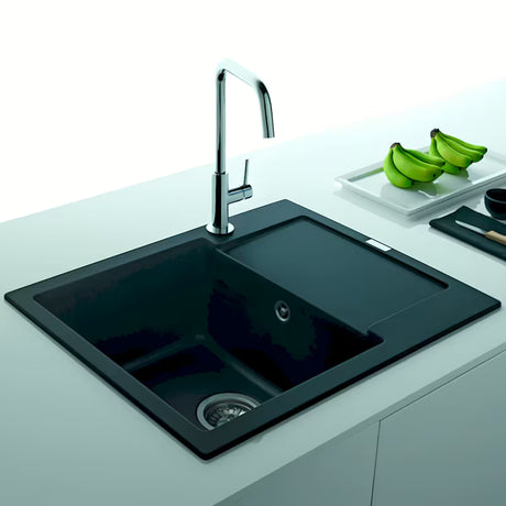 Granitno pomivalno korito Franke MRG 611-62 z odcejalnikom v barvi peščeni melir