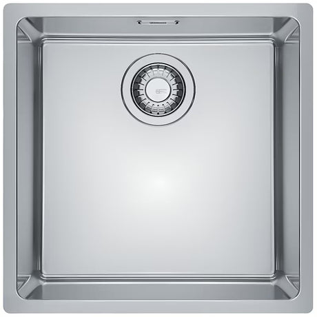 Kuhinjsko enojno korito Franke iz nerjavečega jekla Maris 440 × 440 mm pro vgradnja v delovni pult