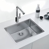 Kuhinjsko enojno korito Franke iz nerjavečega jekla Maris 440 × 440 mm pro vgradnja v delovni pult