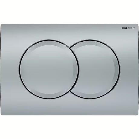 Geberit Delta01 aktivirna tipka v mat krom izvedbi pro za podometne splakovalnike Geberit Delta