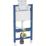 Geberit Duofix podometni splakovalnik za viseći WC školjka s vodokotlićem Omega i aktivacijom odozgo ili sprijeda