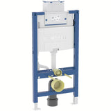 Geberit Duofix podometni splakovalnik za viseći WC školjka s vodokotlićem Omega i aktivacijom odozgo ili sprijeda