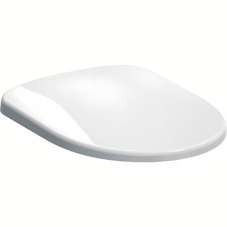 Bel WC deska Geberit Selnova iz duroplasta s tihim zapiranjem mehko Zapiranje Soft Close.