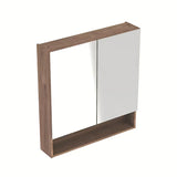Omarica z Ogledalom Geberit Selnova 58,8x85 cm v dekorju oreh hickory z notranjo polico