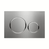 Aktivirna tipka Geberit Sigma20 v izvedbi Stainless-Brushed pro za podometni splakovalnik Geberit Sigma