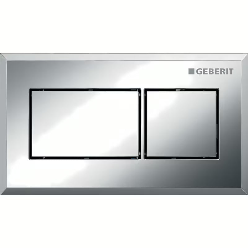 Brušeno kromirani aktivirna tipka Geberit Sigma s Easy-to-clean obradom
