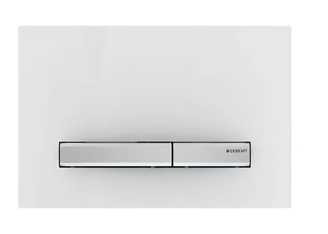 Geberit Sigma50 aktivirna tipka pro za podometne splakovalnike Geberit Sigma v beli barvi