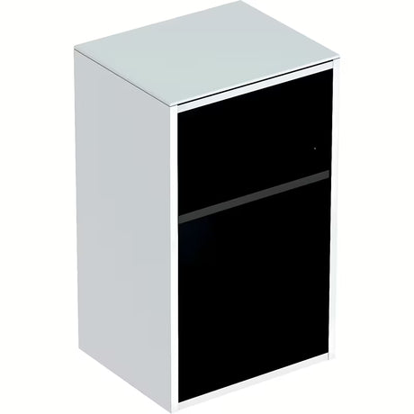 Geberit Smyle Square viseča kopalniška omarica 36x60x30 cm v beli barvi