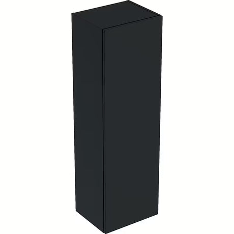 Geberit Smyle Square viseča visoka kopalniška omarica 36x118x30 cm v antracit dekorju lava