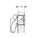 Geberit Sigma set pro za umetanje WC školjka tableta u podžbukni vodokotlić s aktivacijom sprijeda