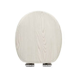 WC deska Glacera Ancona iz MDF, prevlečene s PVC folijo, s tečaji mehko Zapiranje Soft Close in Easy pritrditvijo