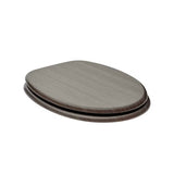 WC deska Glacera Modena iz MDF, prevlečene s PVC folijo, s tečaji mehko Zapiranje Soft Close in Easy pritrditvijo